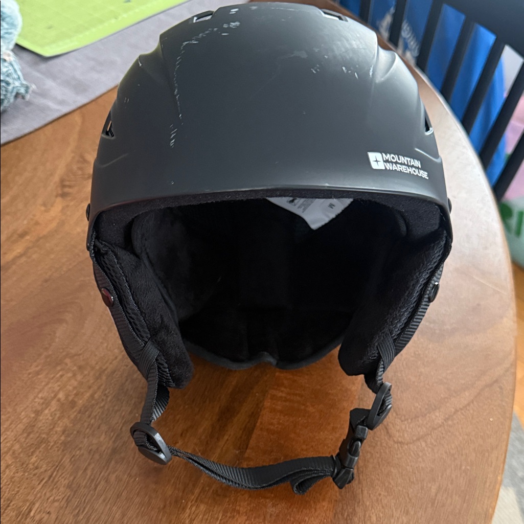 Mountain Wearhouse Black Kids Helmet Medium